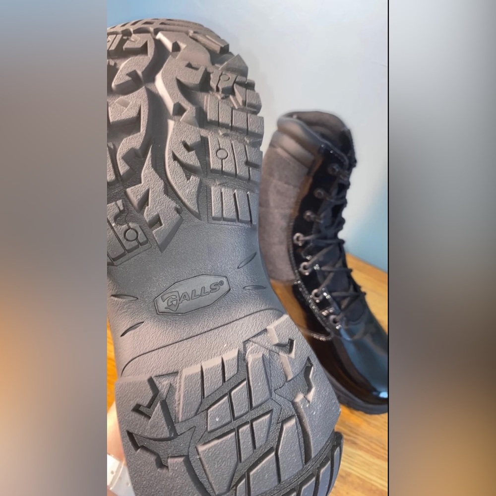 NWT Galls Hi Gloss Parade style Boot